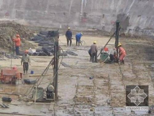 修文我公司承建北京房山区水池地基注浆加固工程
